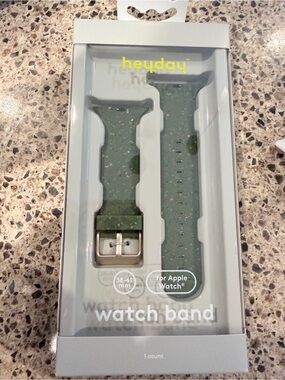 heyday Green Speckled Apple Watch Band (38-41mm) New!
